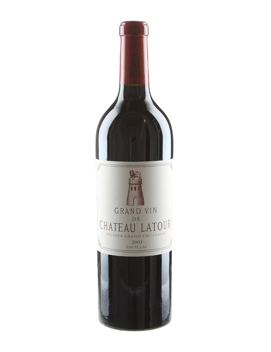 2003 Latour, Pauillac - Case of 12 (Bottle 12 x 75cl) - BSC Collectibles