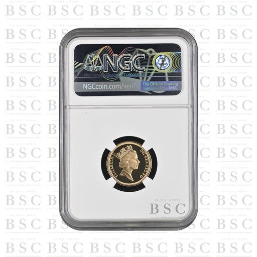 1996 1/2 Sovereign Third Portrait - Proof Gold Coin - NGC PF70 Ultra Cameo