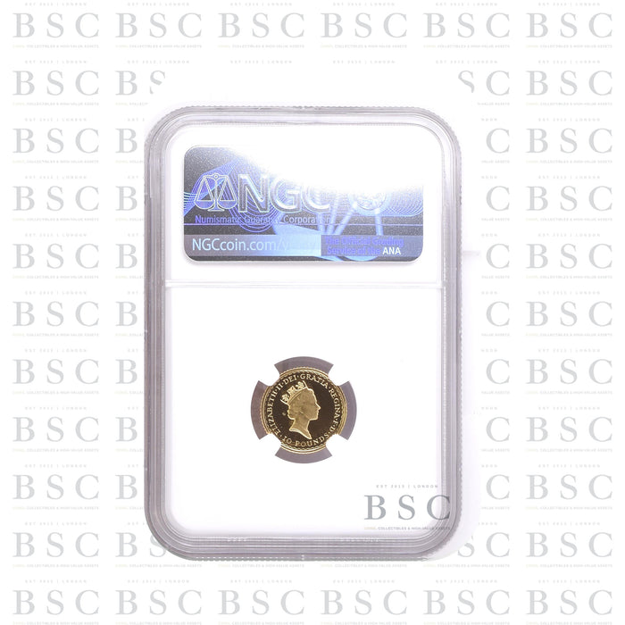 1997 1/10oz Elizabeth II Britannia Proof Gold Coin - NGC PF69 Ultra Cameo