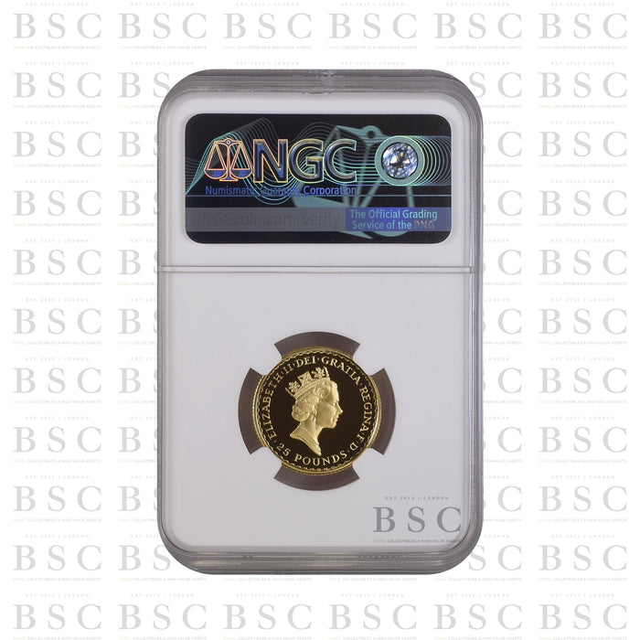1997 1/4oz Elizabeth II Britannia Proof Gold Coin - NGC PF69 Ultra Cameo