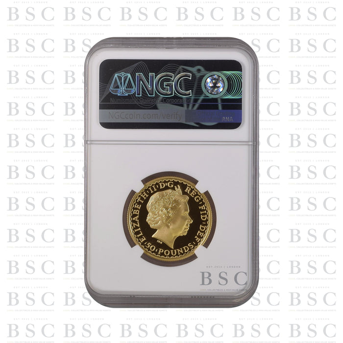 1998 1/2oz Elizabeth II Britannia Proof Gold Coin - NGC PF69 Ultra Cameo