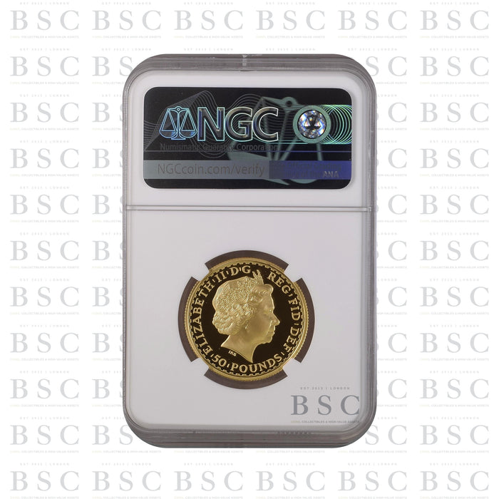 1999 1/2oz Elizabeth II Britannia Proof Gold Coin - NGC PF69 Ultra Cameo