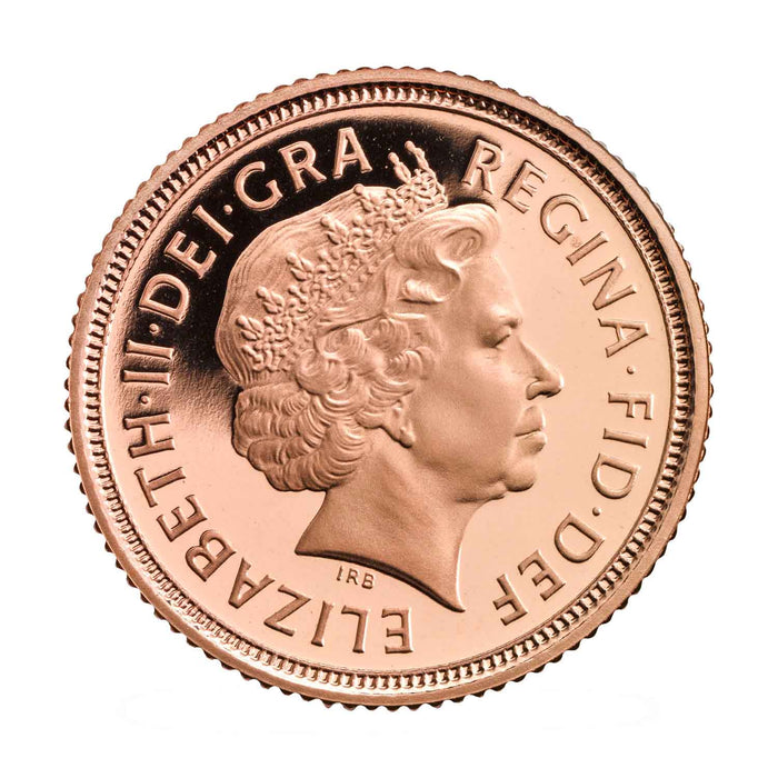 Elizabeth II, 2003 Gold Proof Half Sovereign NGC PF70 Ultra Cameo