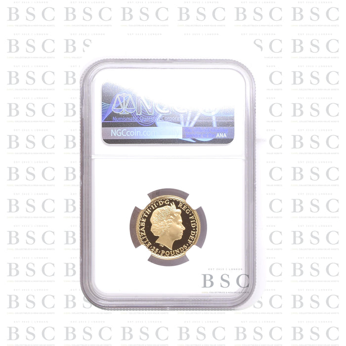 2006 1/4oz Elizabeth II Britannia - Special 2006 Portrait Collection Grace & Elegance Proof Gold Coin - NGC PF69 Ultra Cameo
