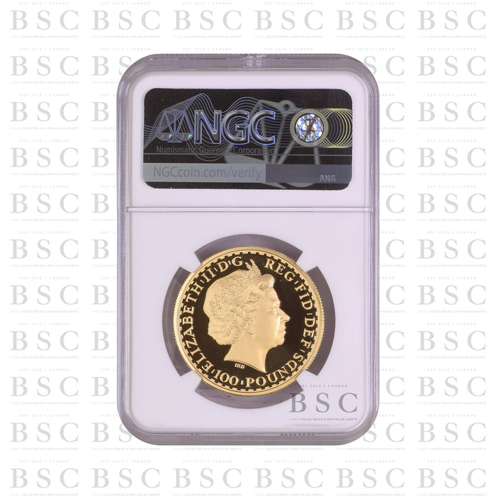 2006 GB £100 1oz Britannia Proof Gold Coin - NGC PF70 Ultra Cameo