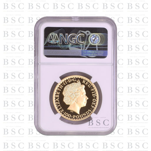 2010 GB £100 1oz Britannia Proof Gold Coin - NGC PF70 Ultra Cameo