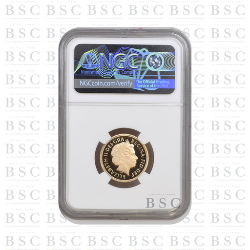 2013 Full Sovereign Fourth Portrait - Proof Gold Coin - NGC PF70 Ultra Cameo