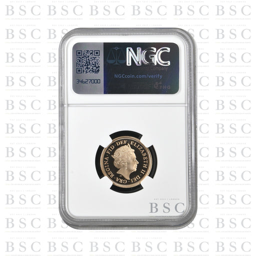 2019 Full Sovereign Fifth Portrait - Proof Gold Coin - NGC PF70 Ultra Cameo