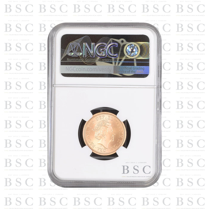 2019 GB Full Sovereign Gold Coin - Prince Albert 200th Anniversary Struck on the Day - NGC MS70 Matte