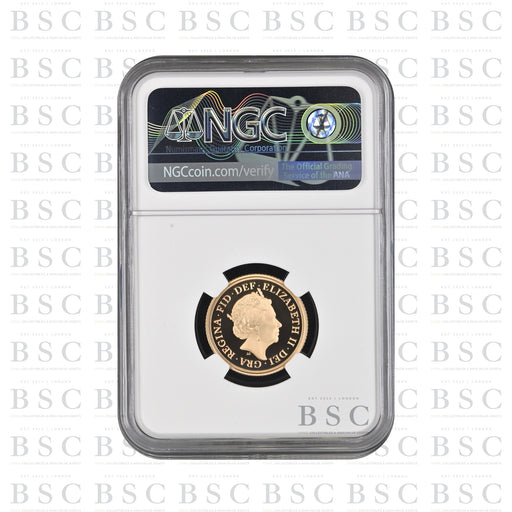 2021 Full Sovereign Fifth Portrait 95 Privy - Proof Gold Coin - NGC PF70 Ultra Cameo