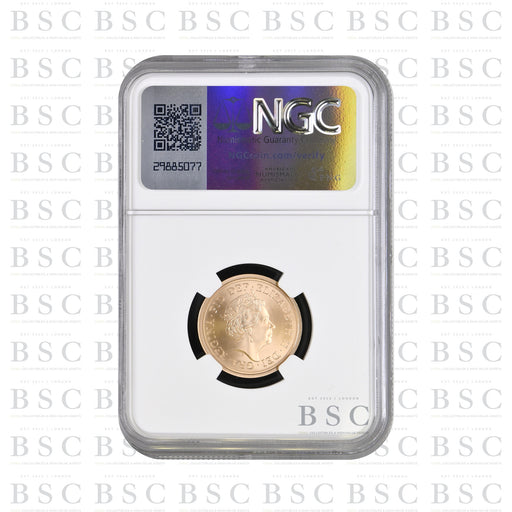 2021 Full Sovereign Queens 95th Birthday Struck on (12 Jun 21) - Gold Coin - NGC MS70 Matte