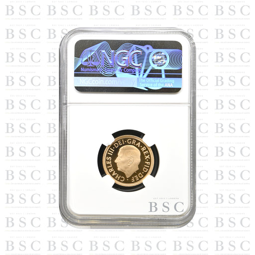 2022 Full Sovereign Special Reverse - Memorial Sovereign Proof Gold Coin - NGC PF70 Ultra Cameo