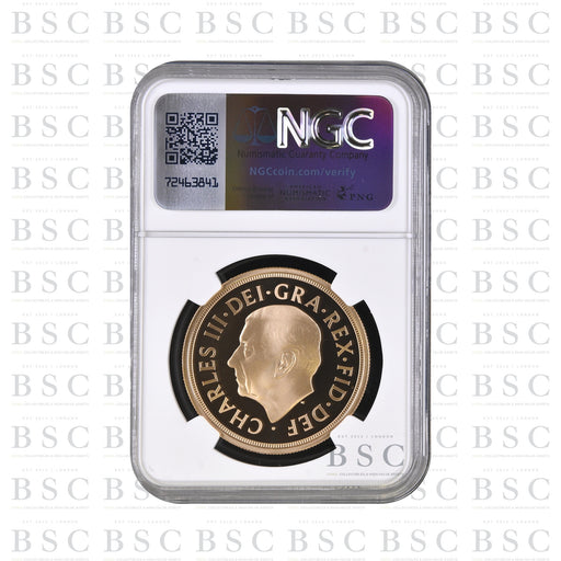 2022 Quintuple Sovereign Special Reverse - Memorial Sovereign Proof Gold Coin - NGC PF70 Ultra Cameo