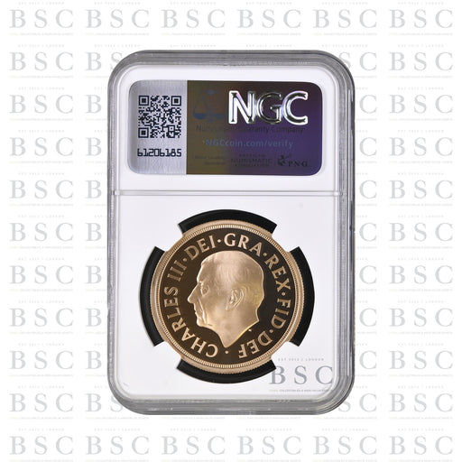2022 Quintuple Sovereign Special Reverse - Memorial Sovereign Proof Gold Coin - NGC PF70 Ultra Cameo