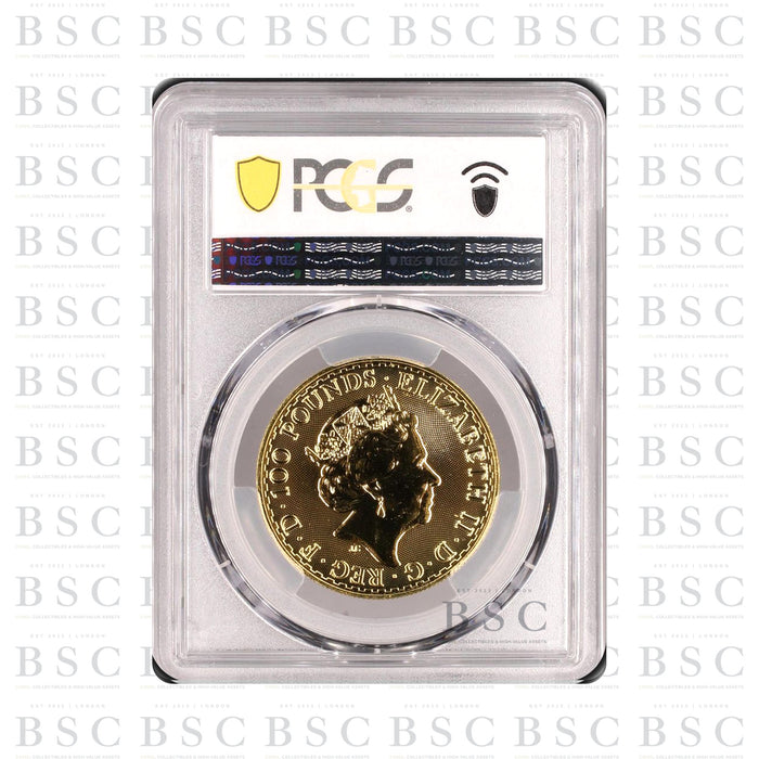 2023 1oz £100 Britannia Queen Elizabeth II Effigy Gold Coin - PCGS MS68