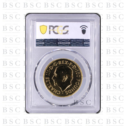 2024 1oz £100 Tudor Beasts Dragon Gold Coin - PCGS MS67