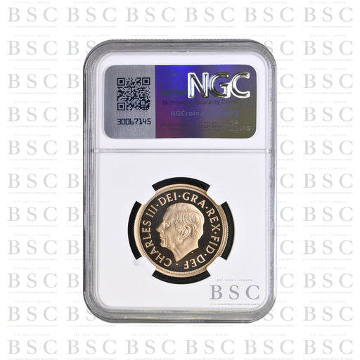 2024 Double Sovereign King Charles III - Proof Gold Coin - NGC PF70 Ultra Cameo