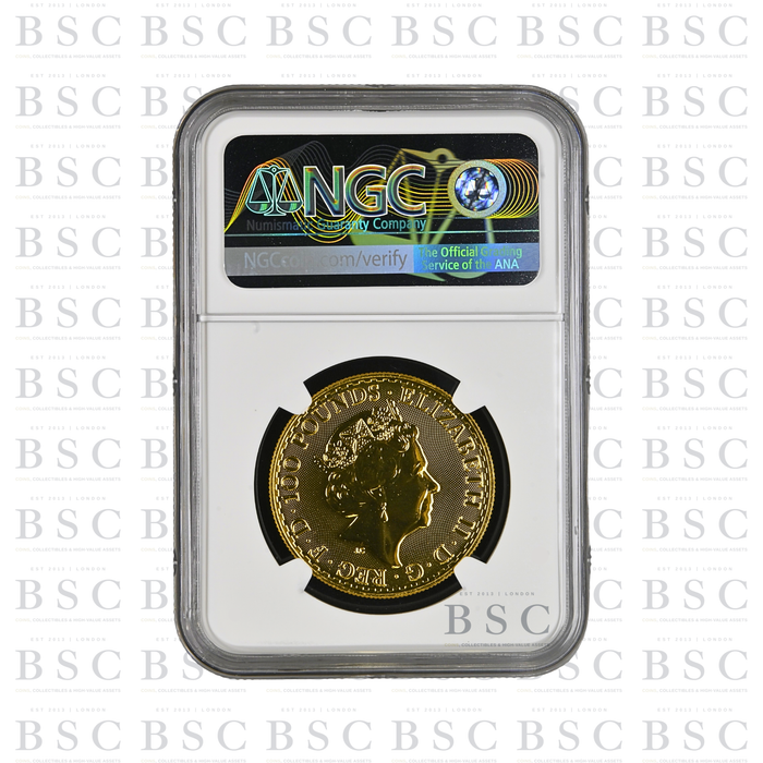 2020 1oz £100 Britannia - Gold Coin - NGC MS70