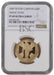 Elizabeth II, 2009 Gold Proof "Victoria Cross" Piedfort Fifty Pence NGC PF69 Ultra Cameo
