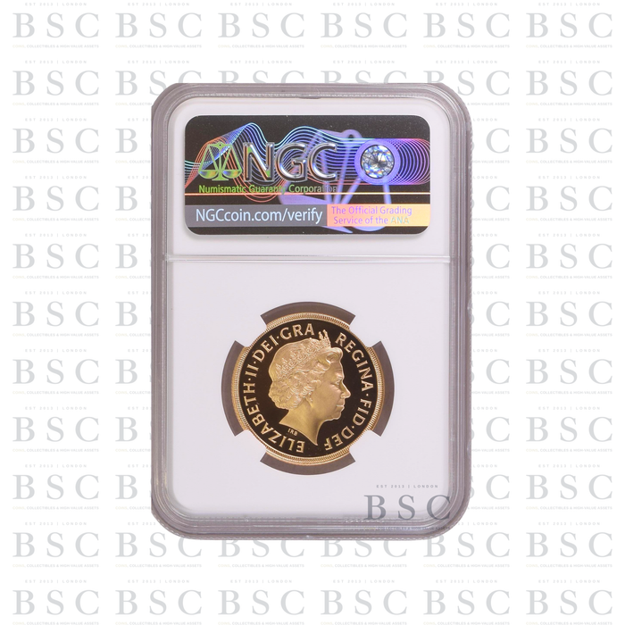 2004 GB £2 Double Sovereign St George Gold Proof Coin PF70 NGC