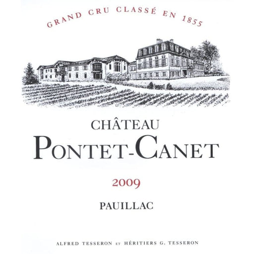 2009 Pontet-Canet, Pauillac - Case of 12 (Bottle 12 x 75cl) - BSC Collectibles