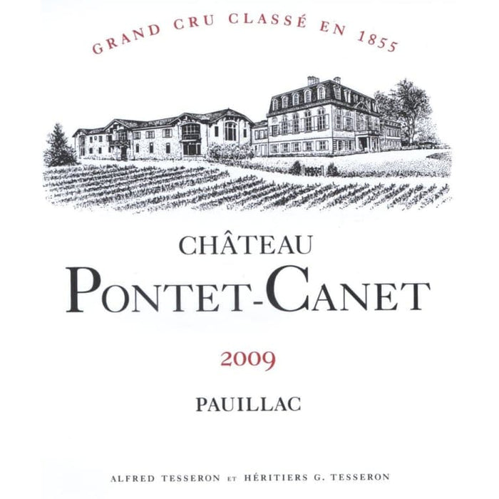 2009 Pontet-Canet, Pauillac - Case of 12 (Bottle 12 x 75cl) - BSC Collectibles