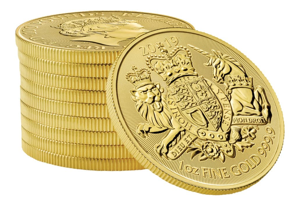 Elizabeth II, 2019 Gold One Hundred Pounds NGC MS69