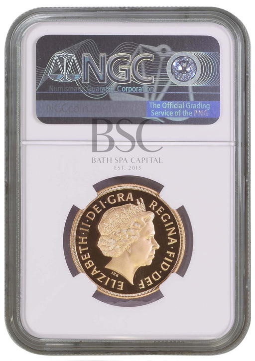 Elizabeth II, 2010 Gold Proof Double Sovereign/Two Pounds NGC PF70 Ultra Cameo