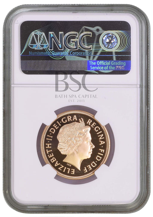 Elizabeth II, 2004 Gold Proof Double Sovereign/Two Pounds NGC PF70 Ultra Cameo