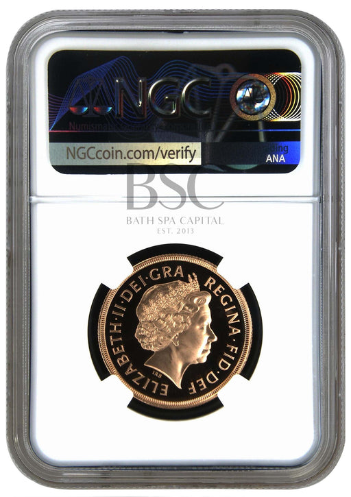 Elizabeth II, 2004 Gold Proof Double Sovereign/Two Pounds NGC PF69 Ultra Cameo
