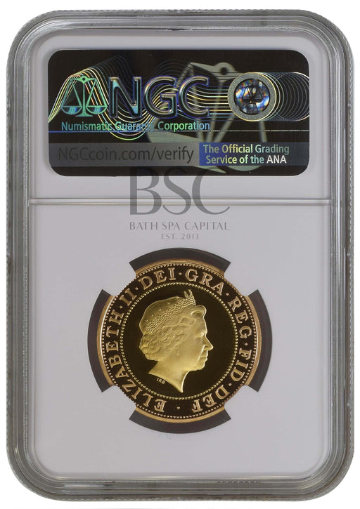 Elizabeth II, 1999 Gold Proof "Rugby World Cup" Two Pounds NGC PF70 Ultra Cameo