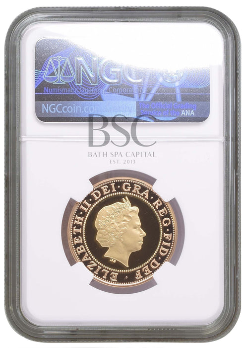 Elizabeth II, 2006 Gold Proof "Brunel" Two Pounds NGC PF69 Ultra Cameo