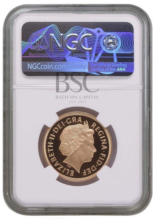 Elizabeth II, 2007 Gold Proof Double Sovereign/Two Pounds NGC PF70 Ultra Cameo