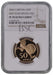 Elizabeth II, 2004 Gold Proof "Four Minute Mile" Fifty Pence NGC PF70 Ultra Cameo