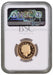 Elizabeth II, 2008 Gold Proof "Scottish Thistle" One Pound NGC PF69 Ultra Cameo