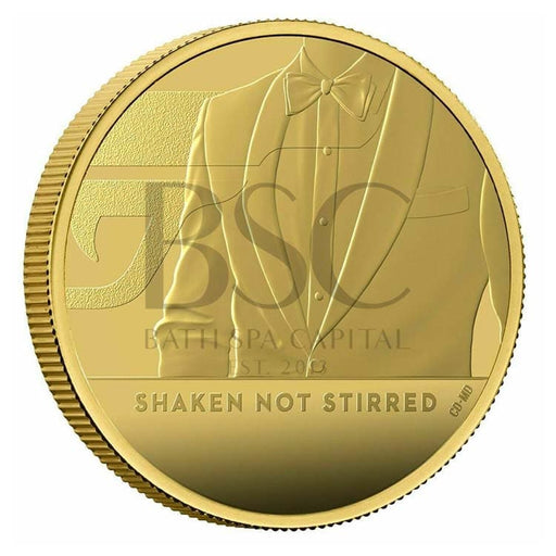 2020 GB 1oz James Bond - Shaken Not Stirred - Proof Gold Coin - No.3 of 3 in the Coin Series